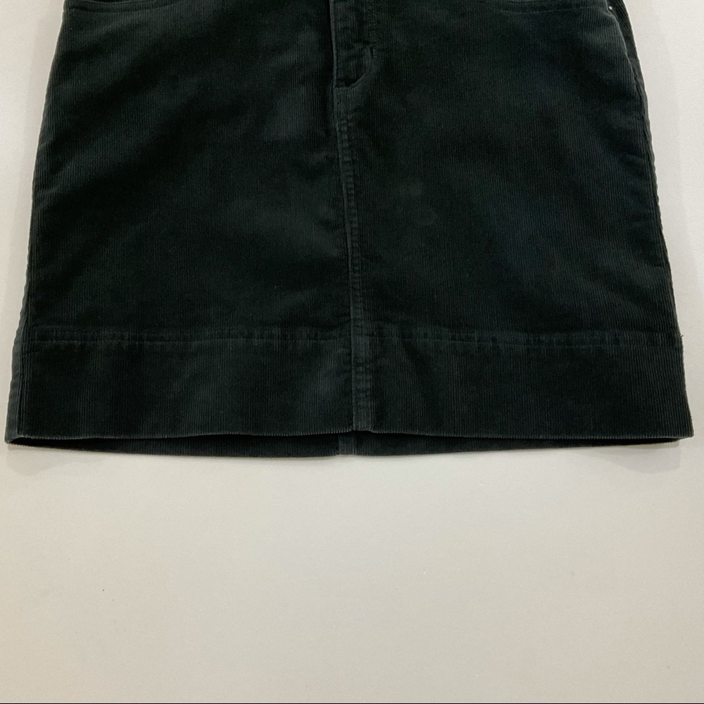 Patagonia Corduroy Organic Cotton Green Skirt 2 - Picture 8 of 11